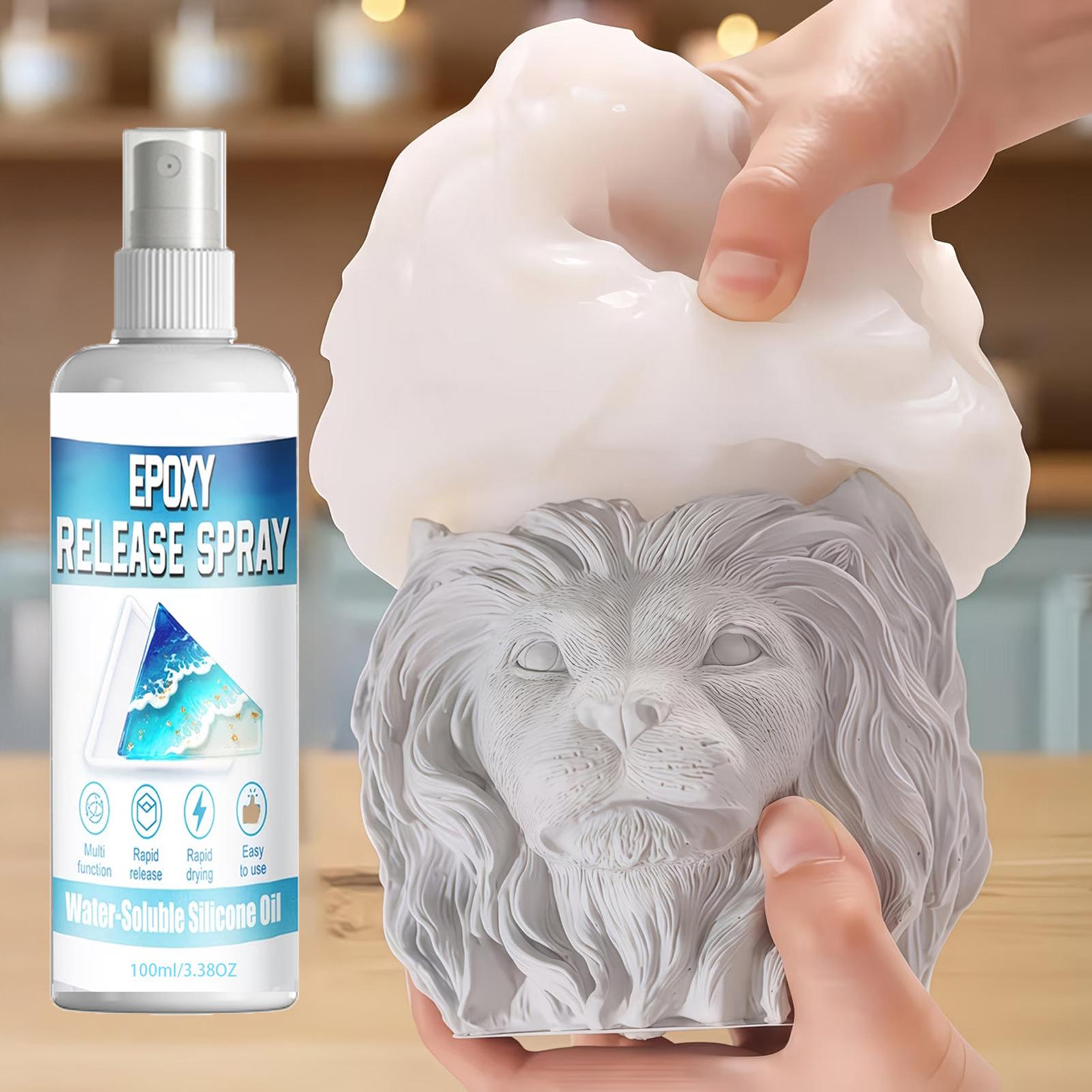 Resin Art Tools - 100ml Silicone Release Spray Epoxy Release