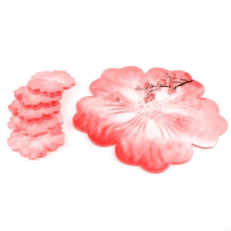 Resin Art Geode - Large Flower Resin Molds DIY Silicone