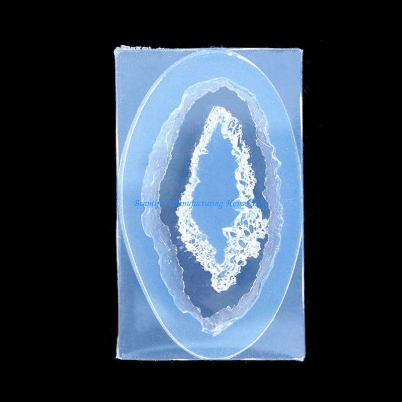 Resin Art Geode - E56A DIY Crystal Rock Cluster Geode