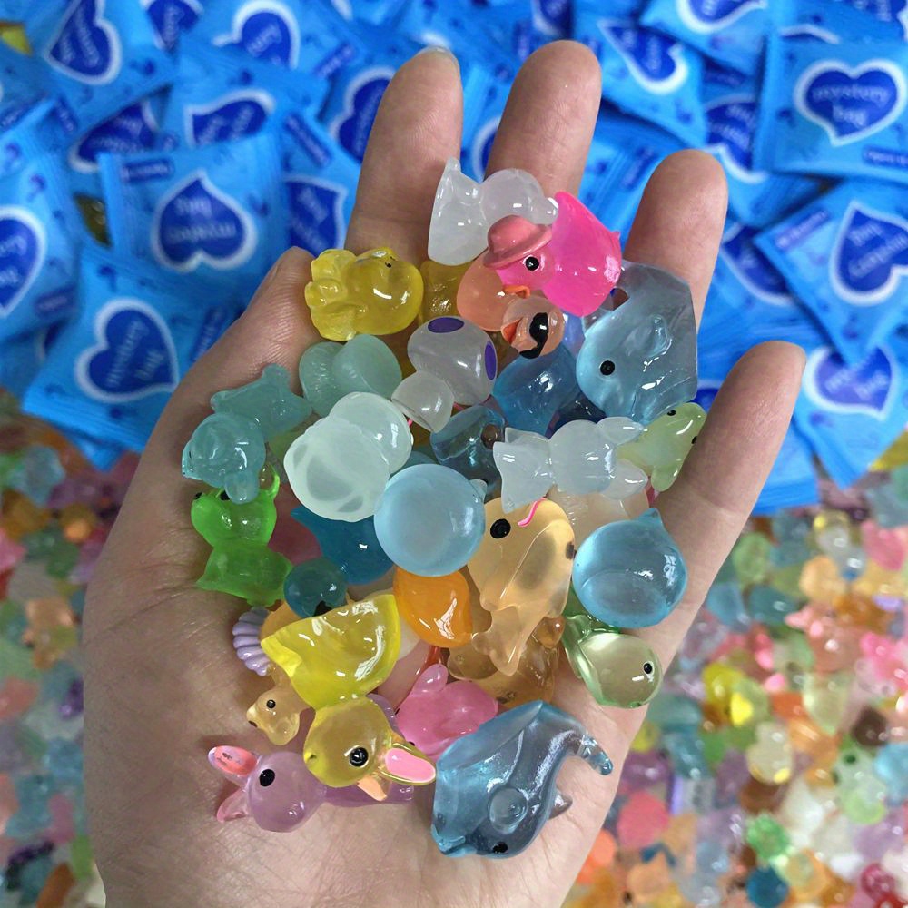 Resin Dye Opaque - 32PCS Random Animal-Shaped Non-Expanding Gel Beads