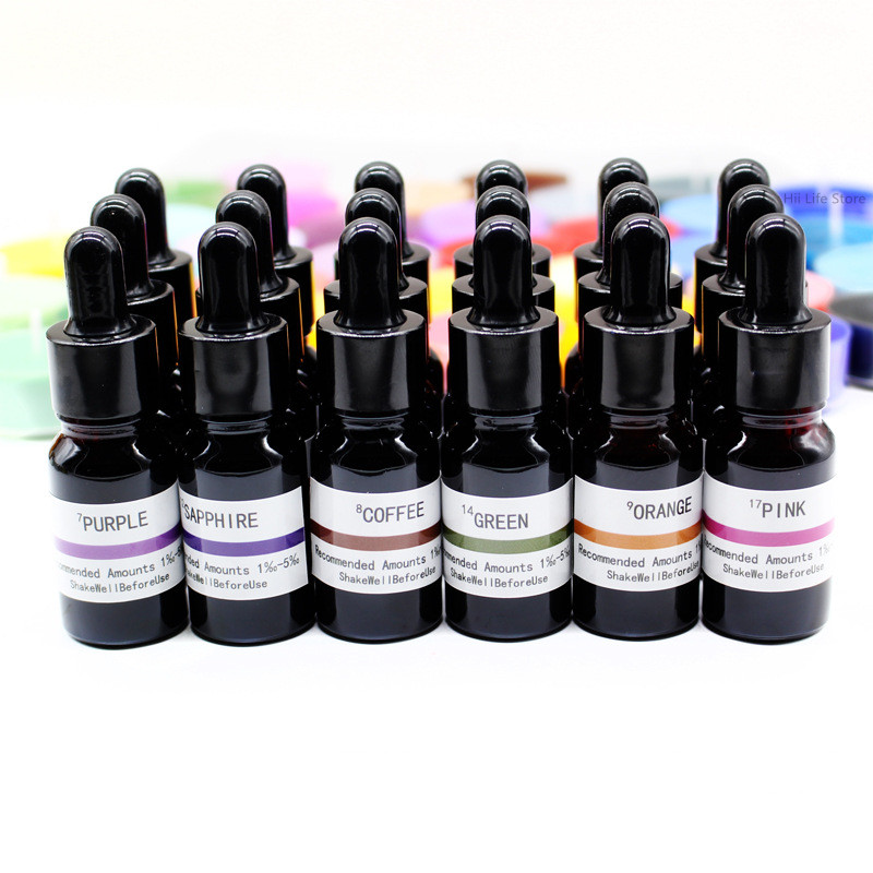 Resin Dye Opaque - 10ml Liquid Candle Dye High Concentration