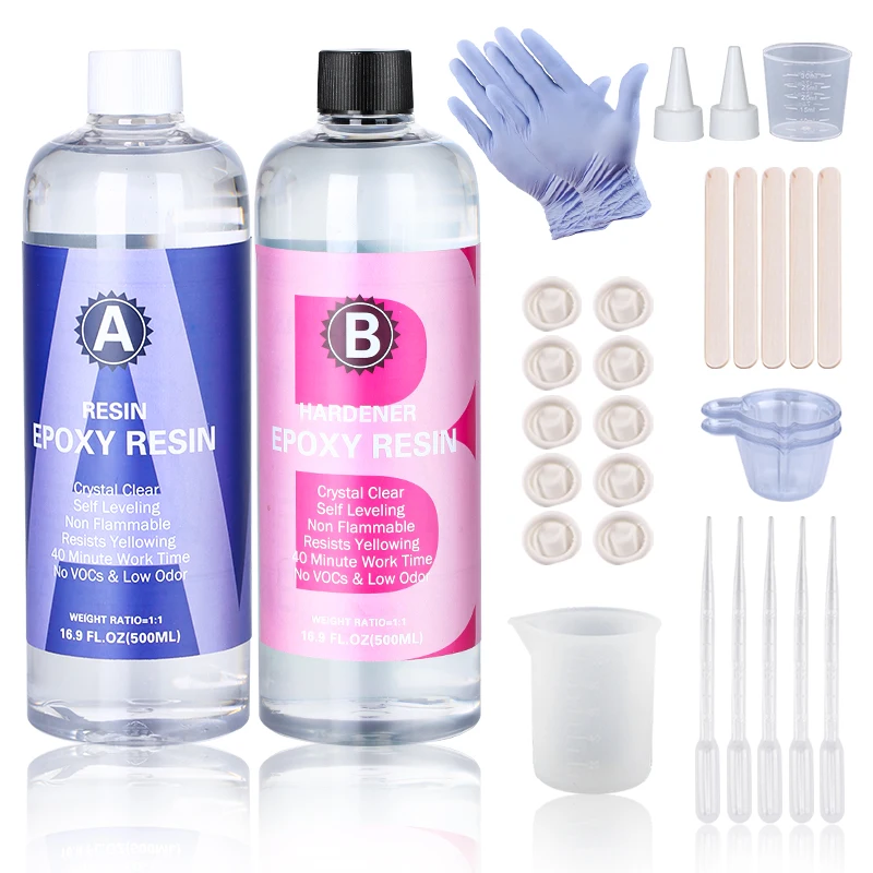 Crystal Clear Epoxy Resin Kit  - Resin Art Ratio recension och pris