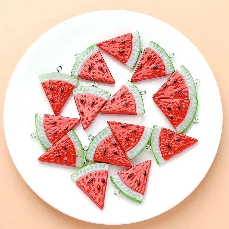 10Pcs Double Sided Triangle Wa - Resin Art Earrings recension och pris