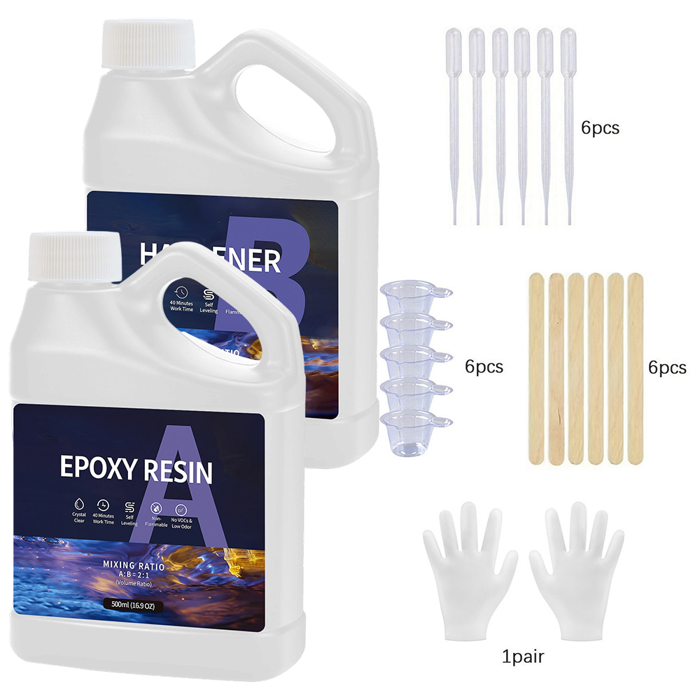 1:1 Ratio Epoxy Resin Kit Anti - Resin Art Ratio recension och pris