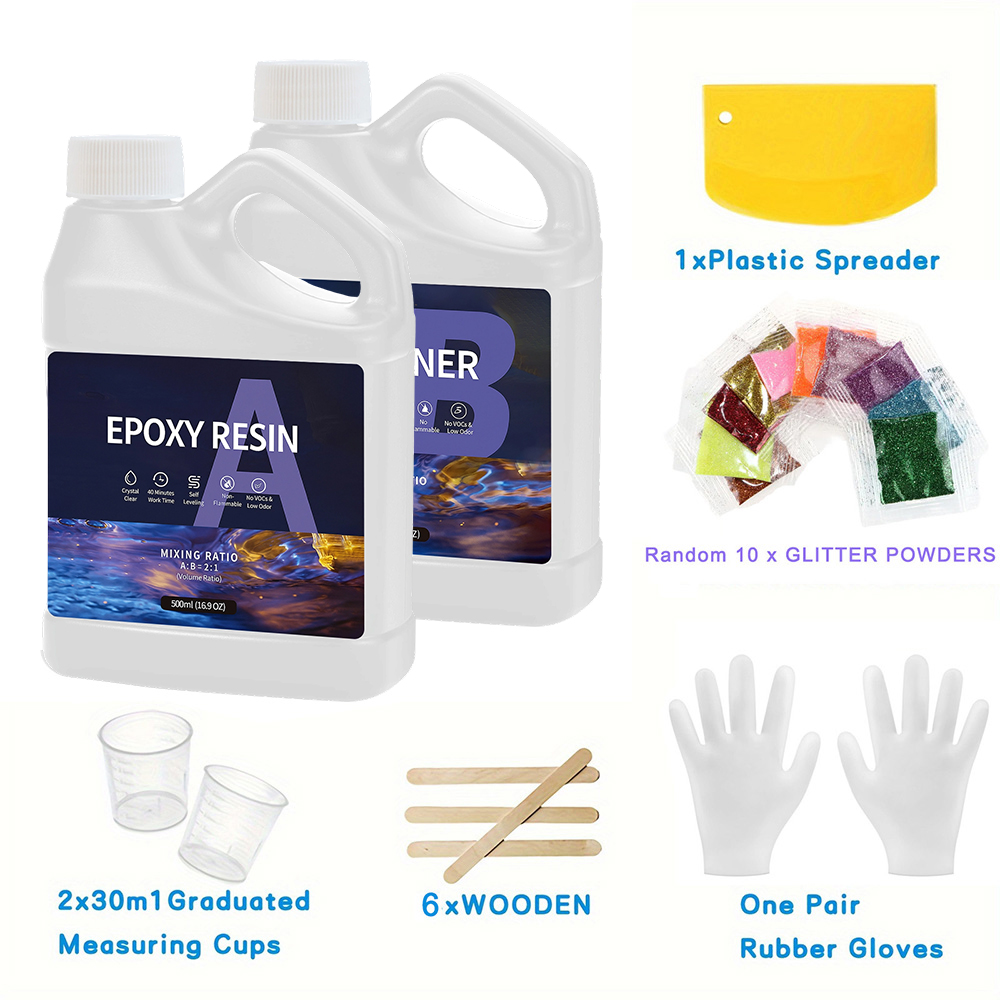 1:1 Ratio Epoxy Resin Kit Anti - Resin Art Ratio recension och pris