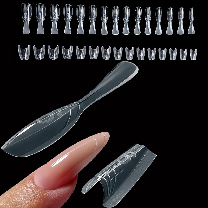 240 Pieces of Dual-Form Nail F - Resin Art Templates Free recension och pris