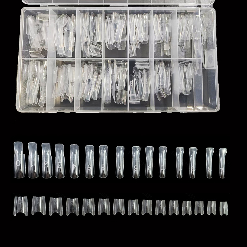240 Pieces of Dual-Form Nail F - Resin Art Templates Free recension och pris