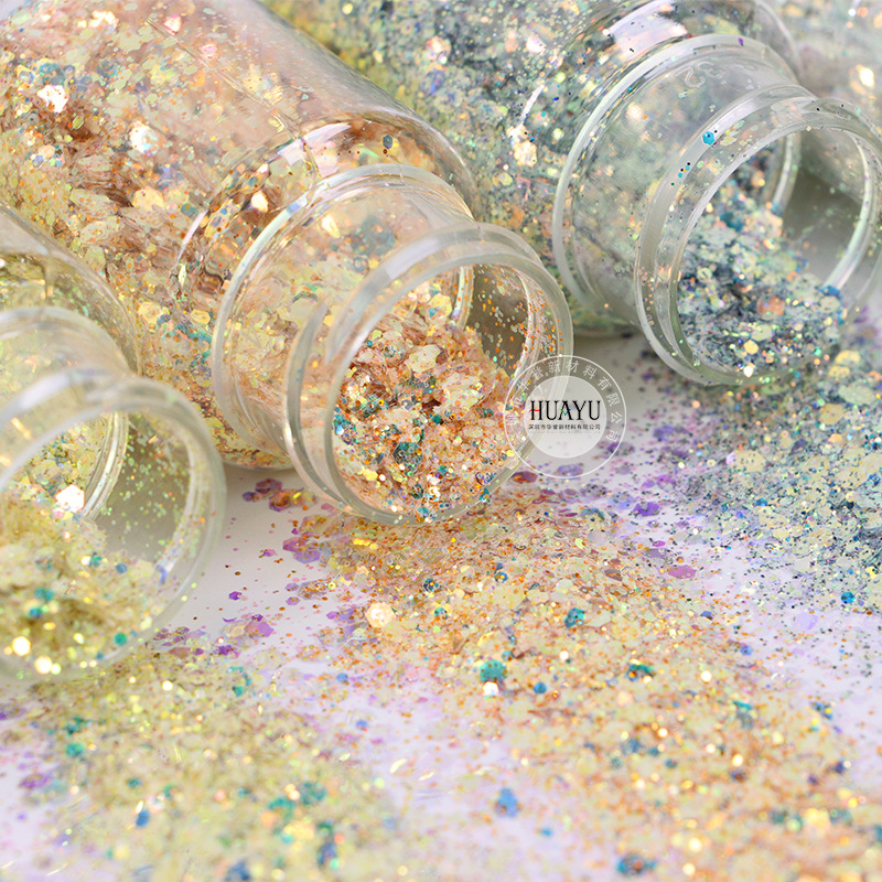 Mixed Chunky Holographic Glitt - Mica Flake Resin recension och pris