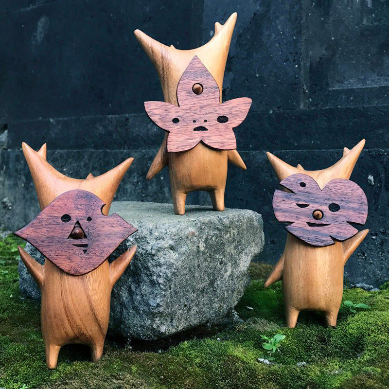 Wooden Korok Statue Resin Hand - Resin Art Zelda recension och pris