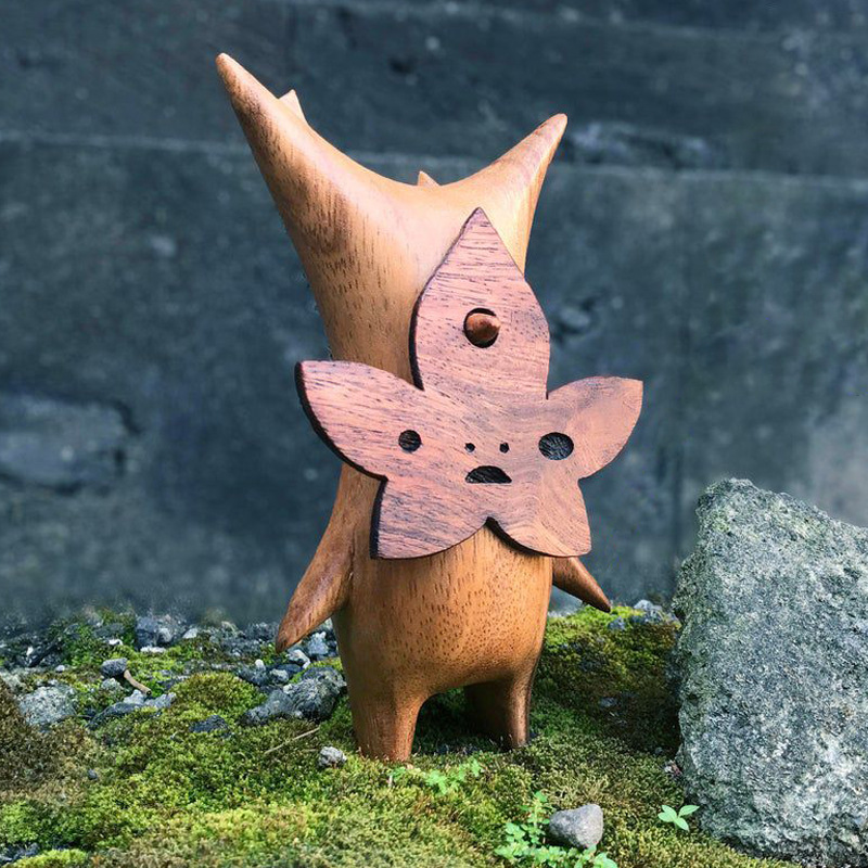 Wooden Korok Statue Resin Hand - Resin Art Zelda recension och pris