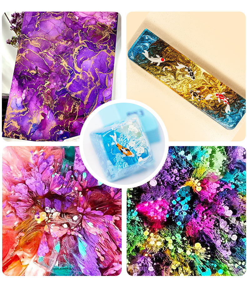 10ml Alcohol Ink Art Epoxy Res - Resin Dye Opaque recension och pris