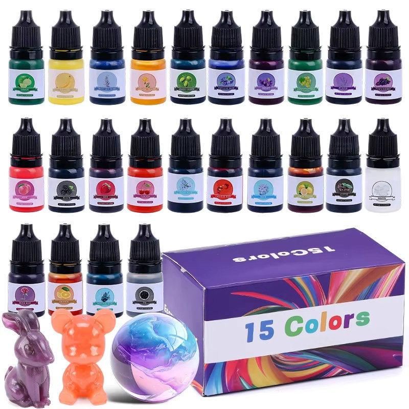 Epoxy Resin Color Pigment 24 V - Resin Dye Opaque recension och pris