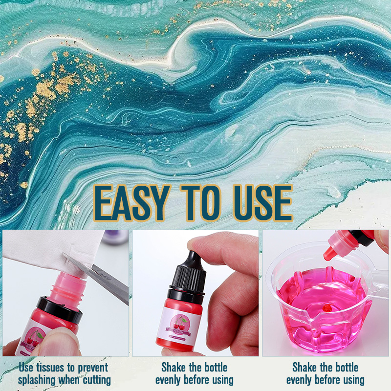 Epoxy Resin Color Pigment 24 V - Resin Dye Opaque recension och pris