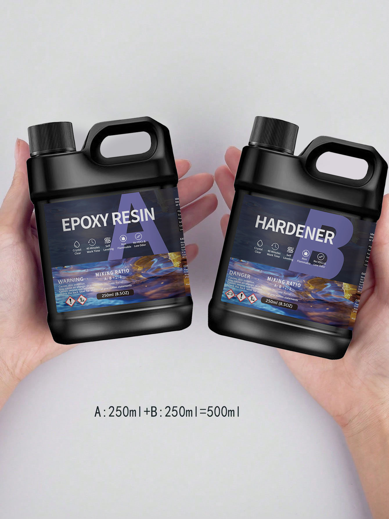 Professional AB Epoxy Resin Ki - Resin Art Ratio recension och pris