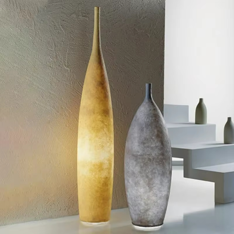 Art vase floor lamp Minimalist - Resin Art Floor Design recension och pris