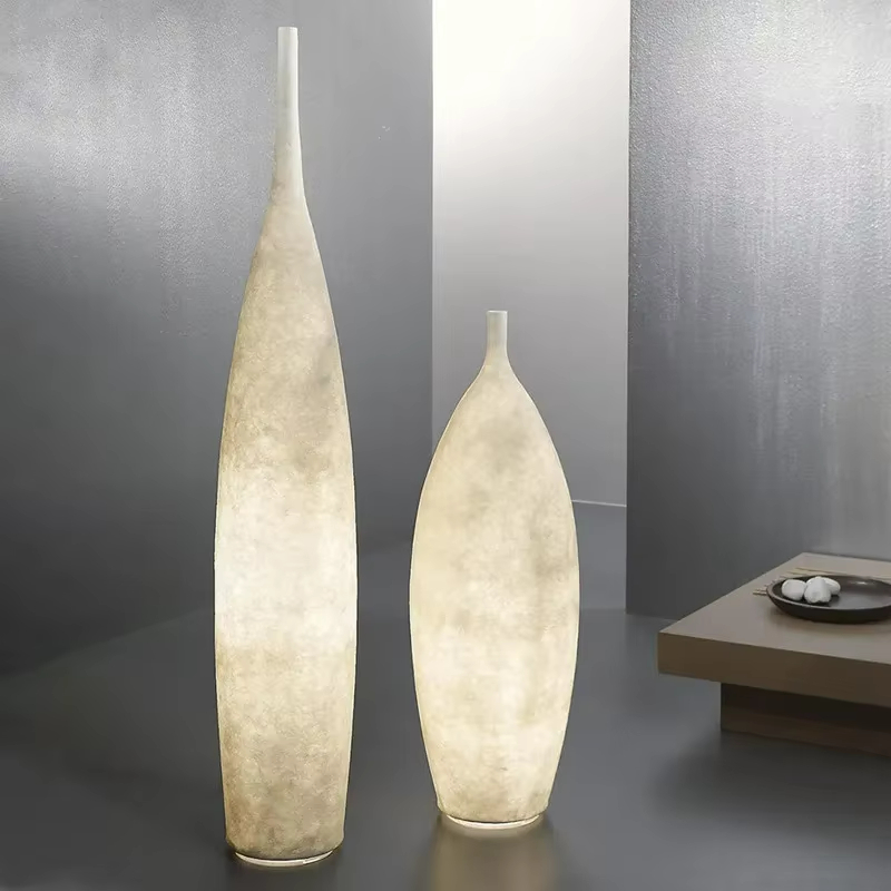 Art vase floor lamp Minimalist - Resin Art Floor Design recension och pris