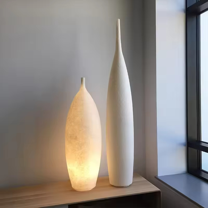 Art vase floor lamp Minimalist - Resin Art Floor Design recension och pris