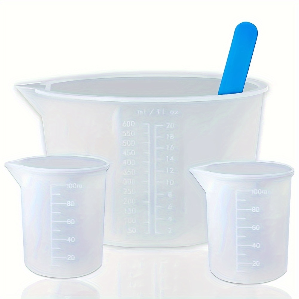 Silicone Measuring Cups, Resin - Resin Art Tools recension och pris