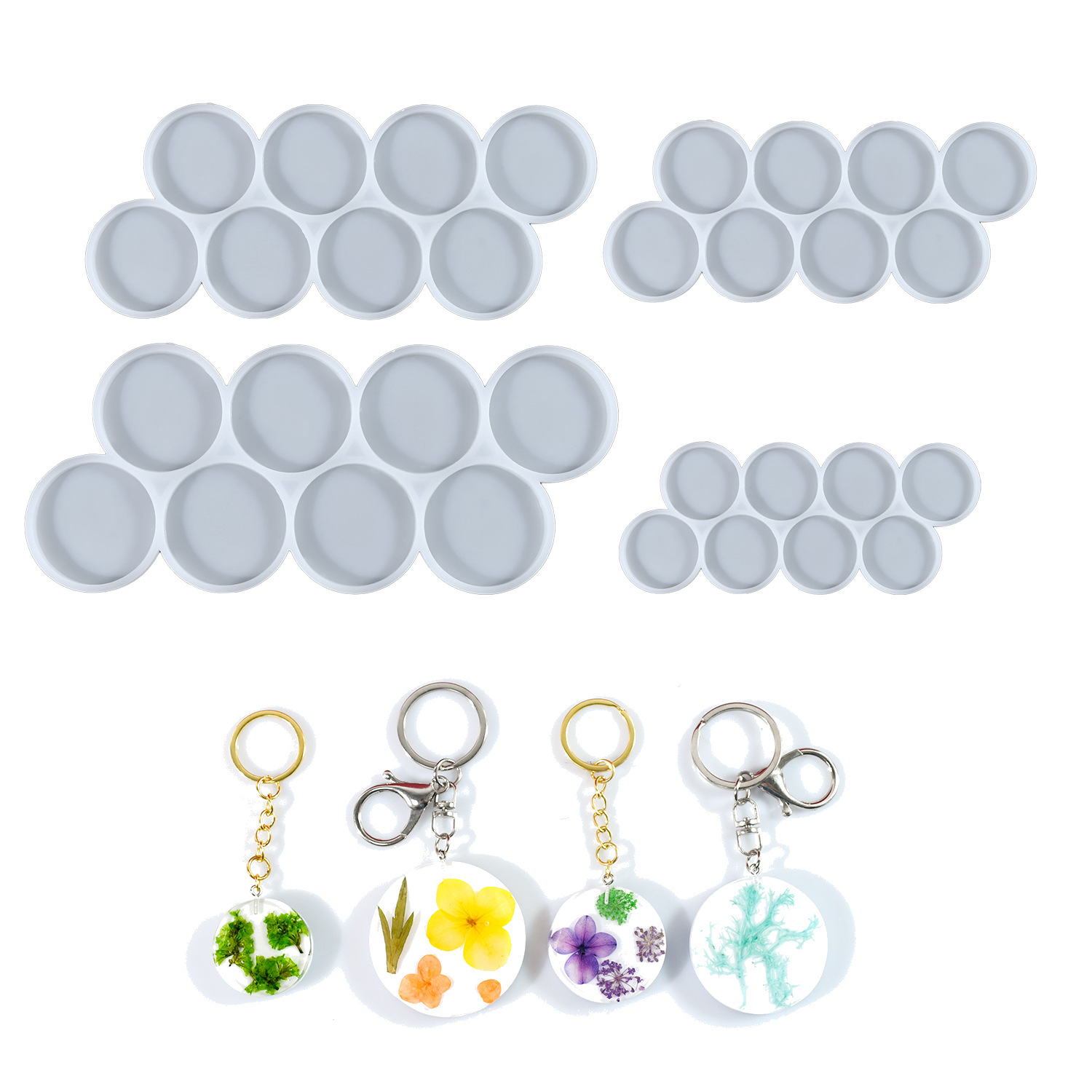 1.25-2 inch Circle Grip Round  - Resin Art Tools recension och pris