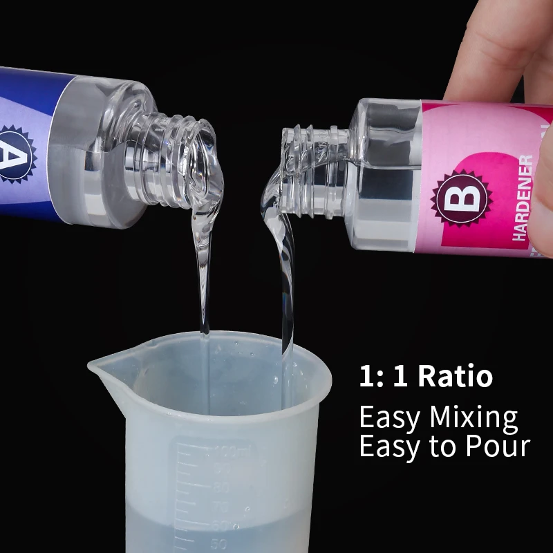 100g Epoxy Resin Kit Clear Hig - Resin Art Ratio recension och pris