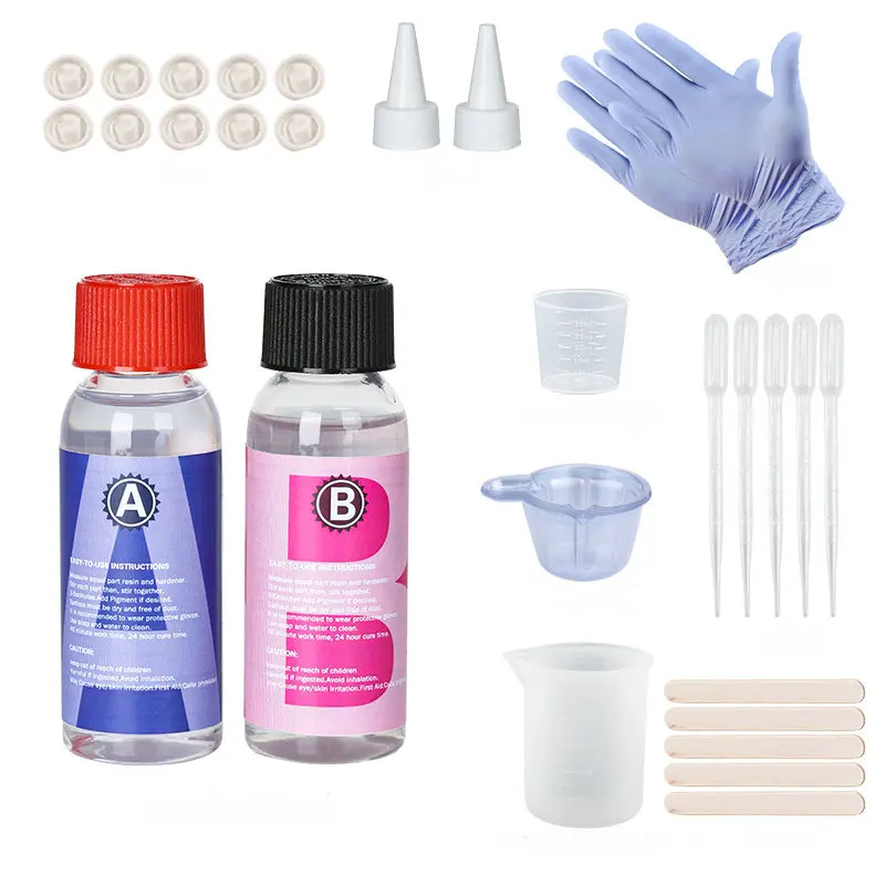 100g Epoxy Resin Kit Clear Hig - Resin Art Ratio recension och pris