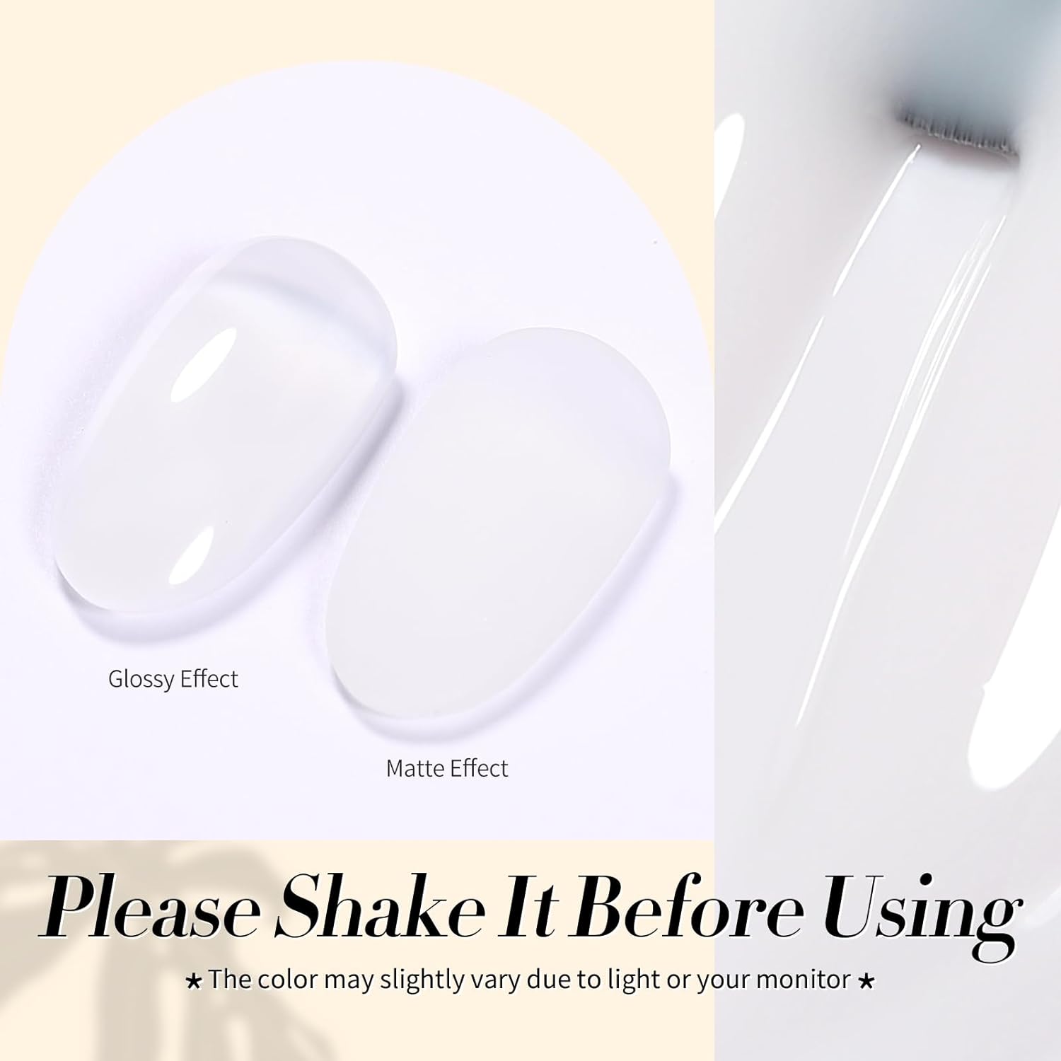 BORN PRETTY Milky Jelly White  - Resin Dye Opaque recension och pris