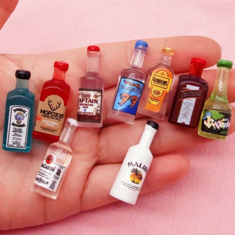 11pcs Mini Simulation Resin 3D - Resin Art Earrings recension och pris