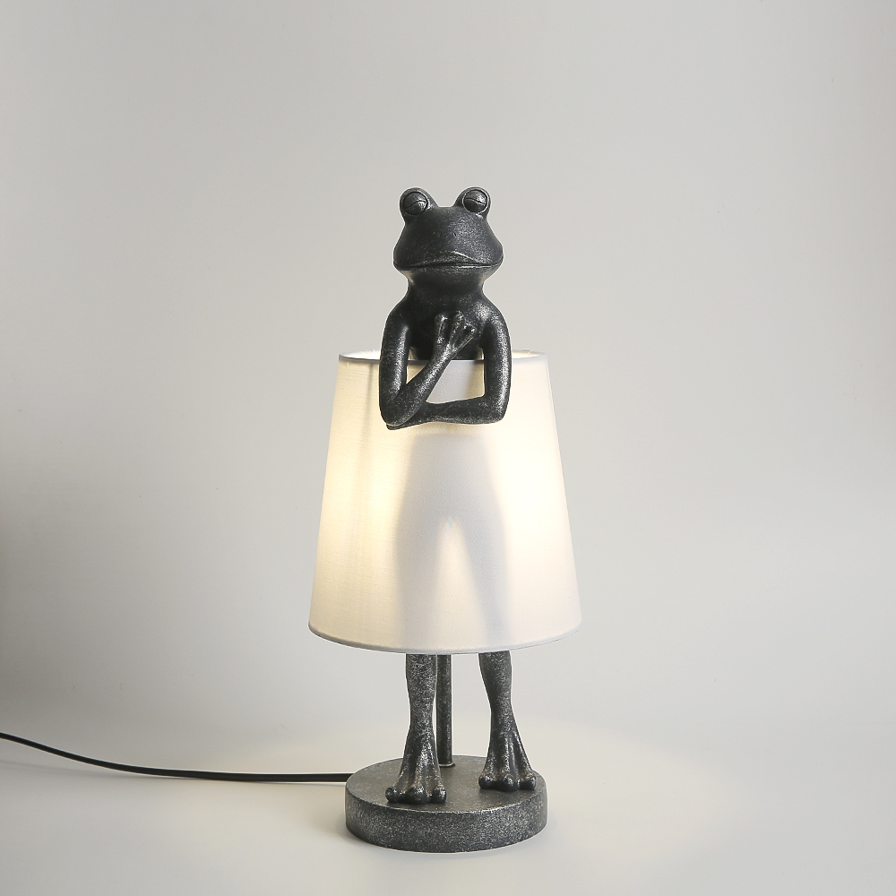 Nordic frog led Table Lamp Res - Resin Art Floor Design recension och pris