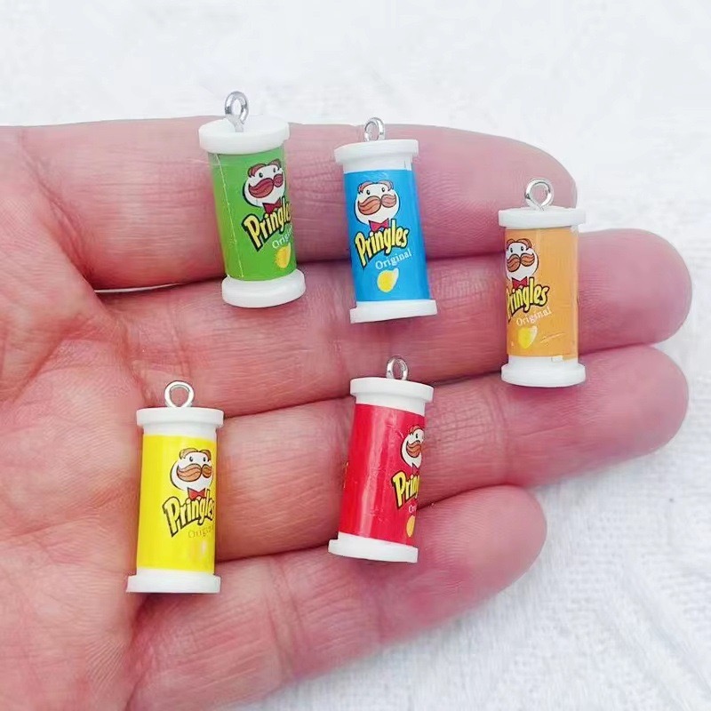 10pcs Simulation 3D Bucket Pot - Resin Art Earrings recension och pris