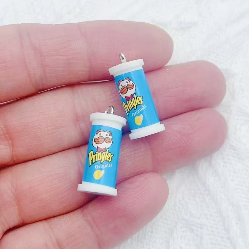 10pcs Simulation 3D Bucket Pot - Resin Art Earrings recension och pris