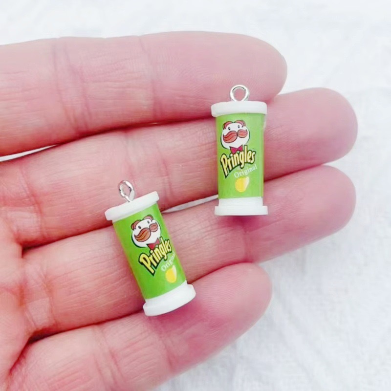 10pcs Simulation 3D Bucket Pot - Resin Art Earrings recension och pris