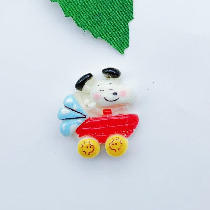 12pcs resin cartoon dog pendan - Resin Art Earrings recension och pris