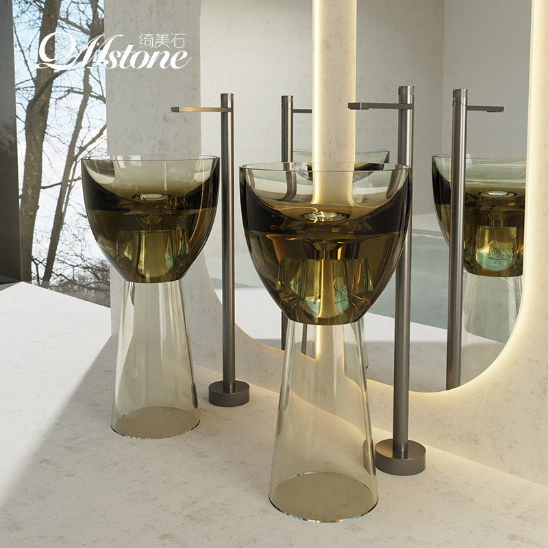 Floor Standing Resin Colored C - Resin Art Floor Design recension och pris