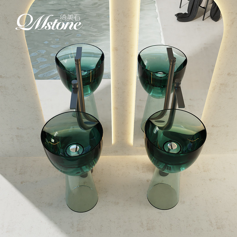 Floor Standing Resin Colored C - Resin Art Floor Design recension och pris