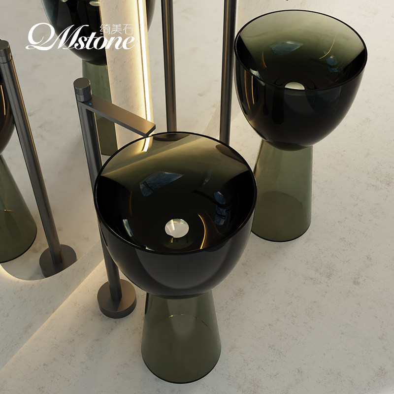 Floor Standing Resin Colored C - Resin Art Floor Design recension och pris