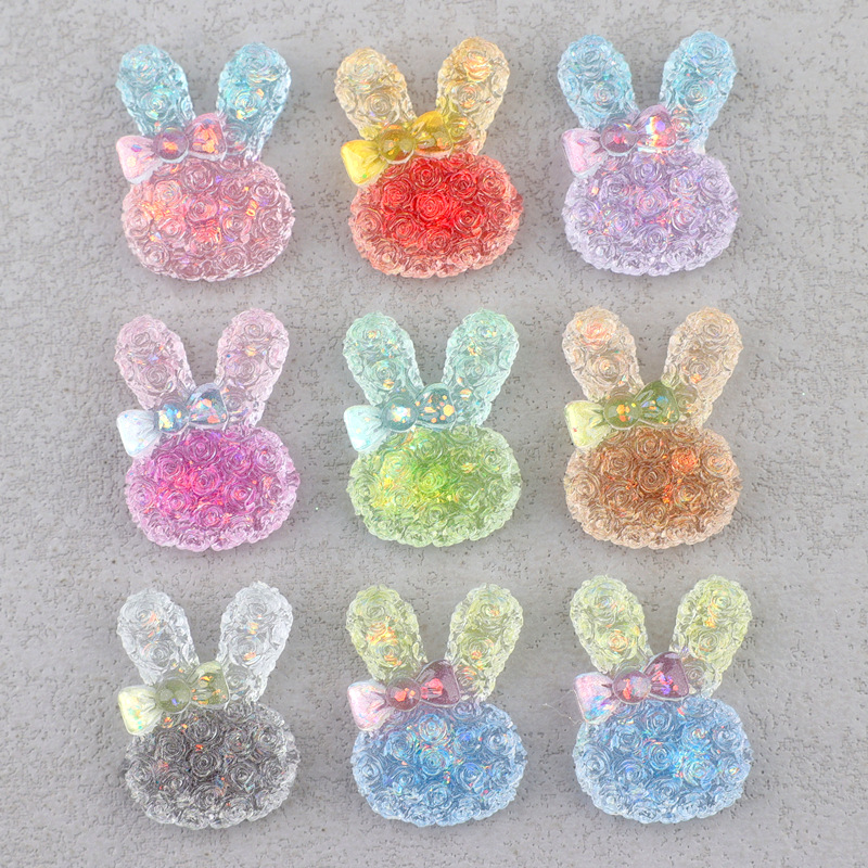 5PCS 18*25mm Luminous Gradient - Resin Art Earrings recension och pris