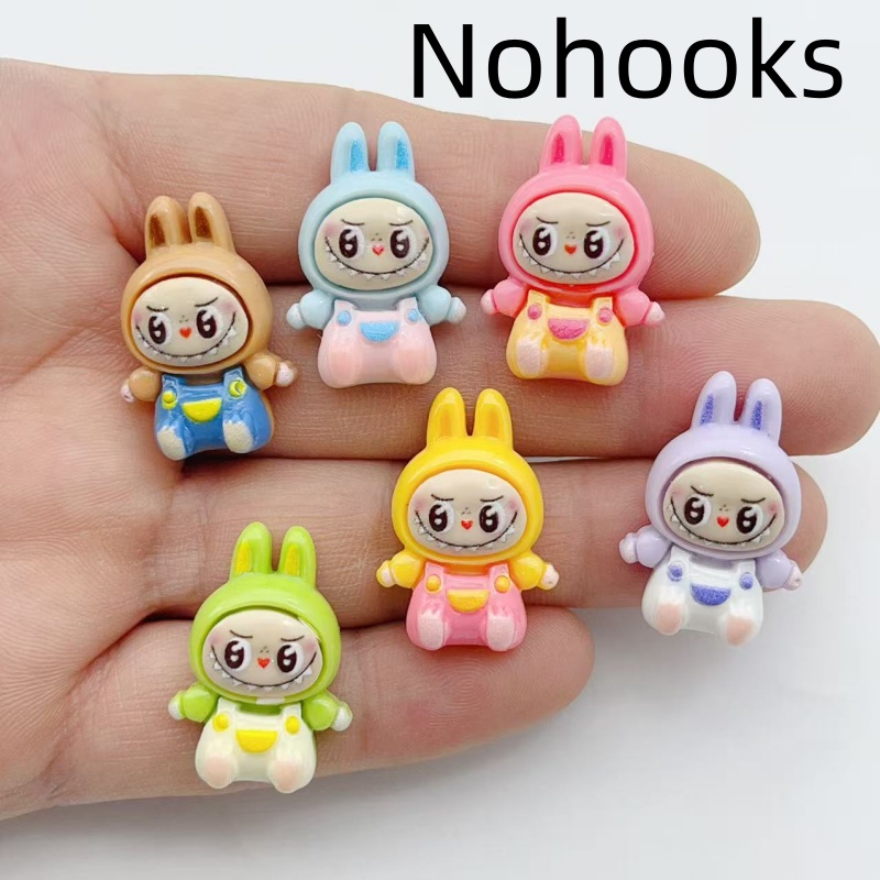 10Pcs Kawaii Rabbit Strawberry - Resin Art Earrings recension och pris