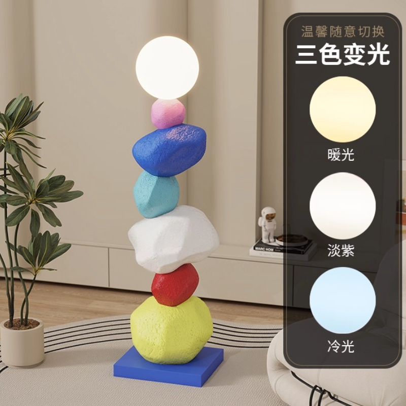 Designer Colorful Resin Statue - Resin Art Floor Design recension och pris