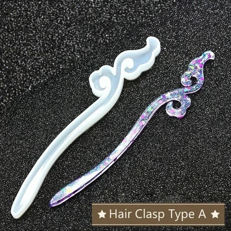 New Transparent Hairpin Silico - Resin Art Tools recension och pris