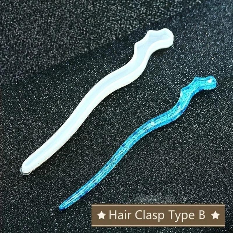 New Transparent Hairpin Silico - Resin Art Tools recension och pris