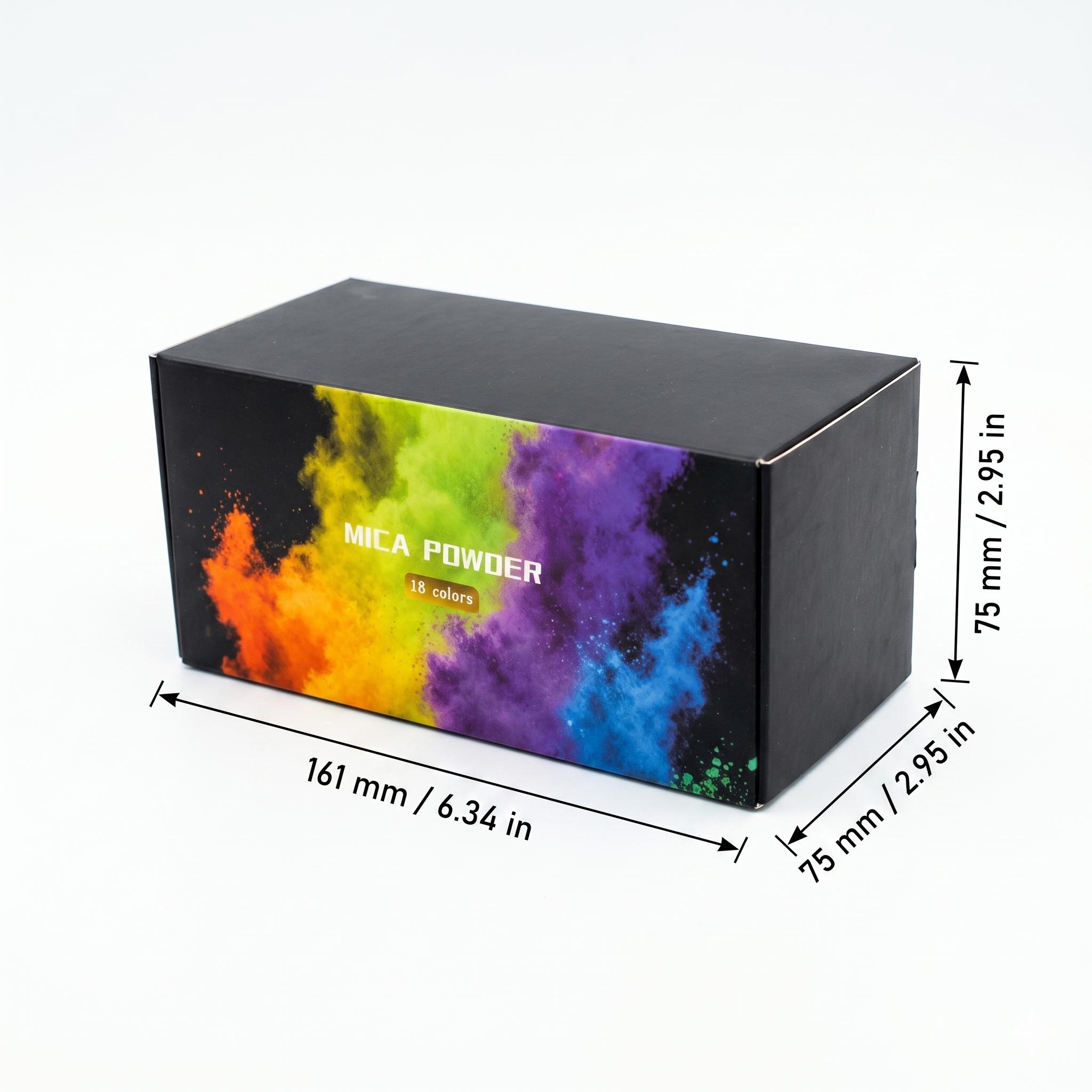 18 Colors Mica Powder Set with - Mica Flake Resin recension och pris