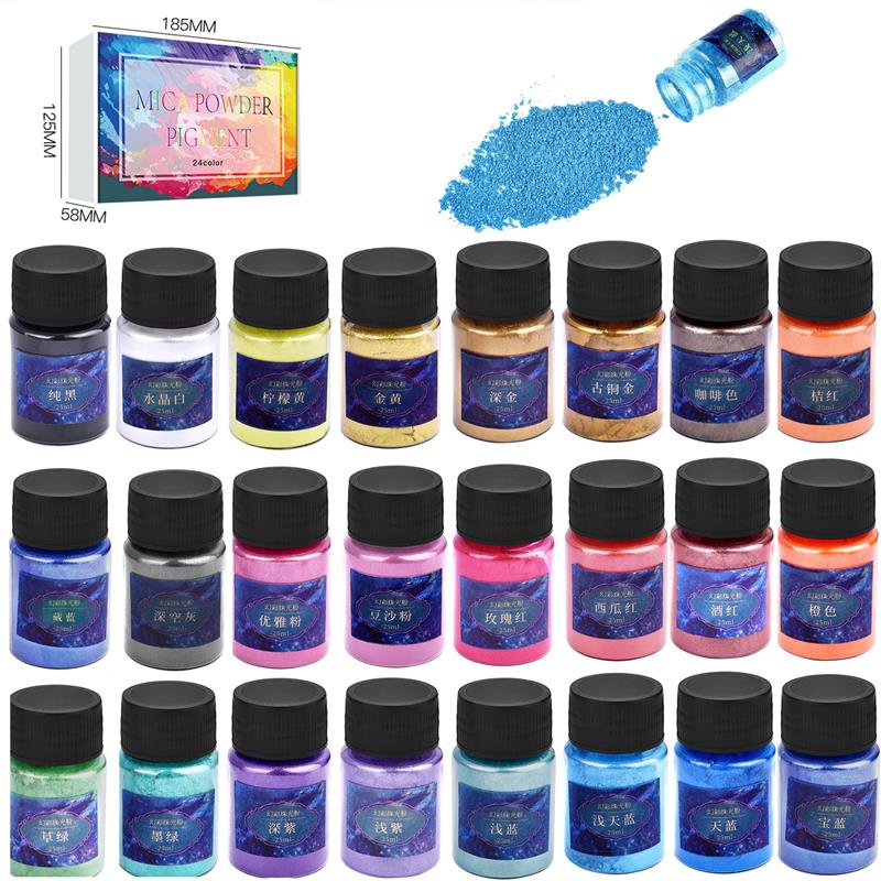 24Colors Epoxy Resin Dye Mica  - Resin Dye Opaque recension och pris