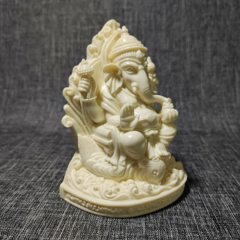 Hinduism Elephant Ganesha Figu - Resin Art India recension och pris