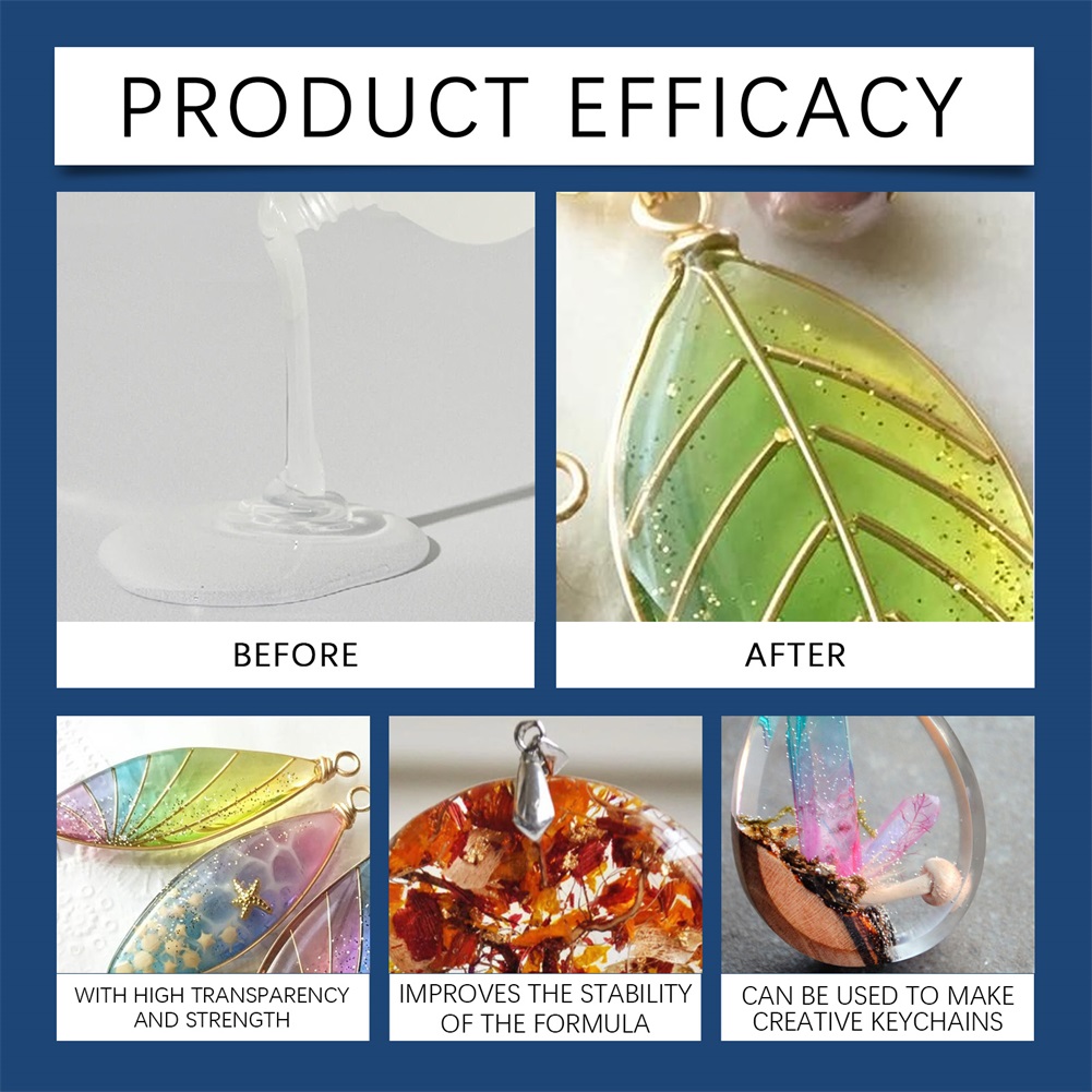 DIY Crystals Clear Epoxys Resi - Resin Art Ratio recension och pris
