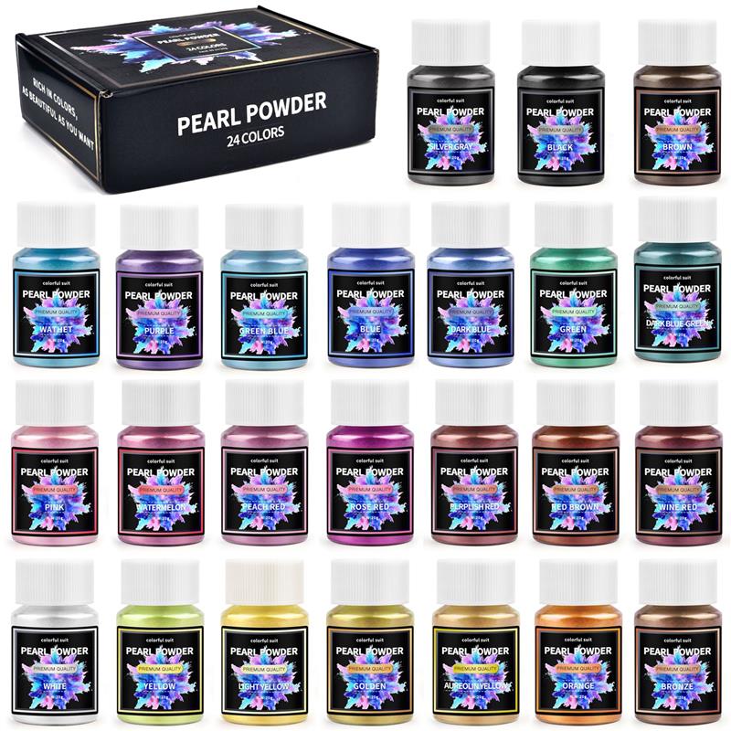 6/24/30Colors Epoxy Resin Dye  - Resin Dye Opaque recension och pris