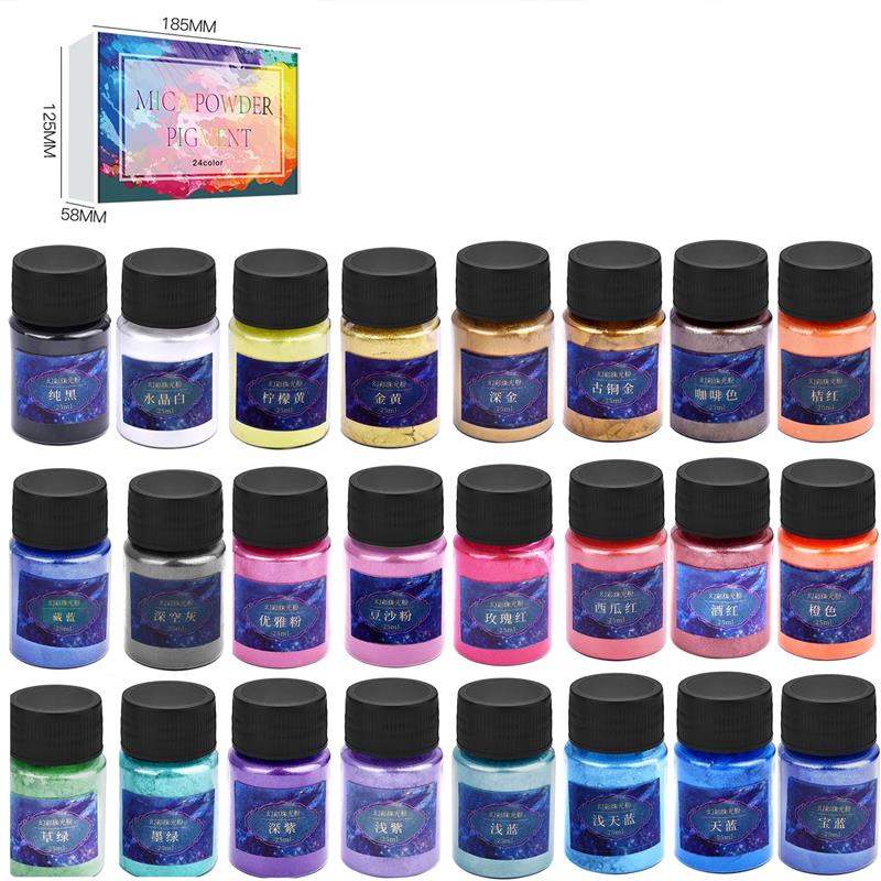6/24/30Colors Epoxy Resin Dye  - Resin Dye Opaque recension och pris