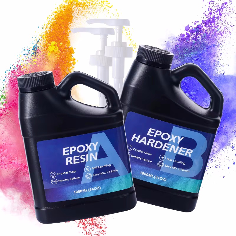 2000ML Epoxy Resin Kit 1:1 Rat - Resin Art Ratio recension och pris